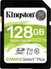 Kingston Canvas Select Plus Gen3 R100/W85 SDXC 128GB,...
