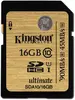 Kingston Ultimate R90/W45 SDHC 16GB, UHS-I, Class 10