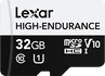 Lexar High-Endurance R100/W30 microSDHC 32GB, UHS-I,...
