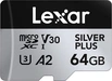 Lexar Professional SILVER PLUS R205/W100 microSDXC...