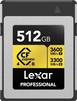 Lexar Professional GOLD R3600/W3300 CFexpress 4.0 Type...