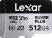 Lexar Professional SILVER PLUS R205/W150 microSDXC...