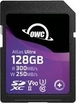 OWC Atlas Ultra R300/W250 SDXC 128GB, UHS-II U3, Class...
