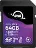OWC Atlas Ultra R300/W250 SDXC 64GB, UHS-II U3, Class...