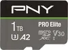 PNY Pro Elite R100/W90 microSDXC 1TB Kit, UHS-I U3, A2, Class 10