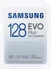 Samsung EVO Plus for Creators R130 SDXC 128GB, UHS-I U3, Class 10