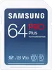 Samsung PRO Plus for Professionals R100/W90 SDXC 64GB, UHS-I U3, Class 10