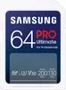 Samsung PRO Ultimate R200/W130 SDXC 64GB, UHS-I U3, Class 10