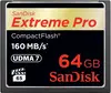 SanDisk Extreme PRO R160/W150 CompactFlash Card 64GB