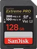 SanDisk Extreme PRO R280/W100 SDXC 128GB, UHS-II U3, Class 10