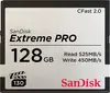 SanDisk Extreme PRO R525/W450 CFast 2.0 CompactFlash Card 128GB