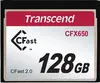 Transcend CFX650 R510/W370 CFast 2.0 CompactFlash Card 128GB