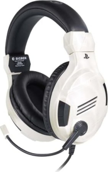BigBen stereo Gaming Headset V3 do PS4 biały