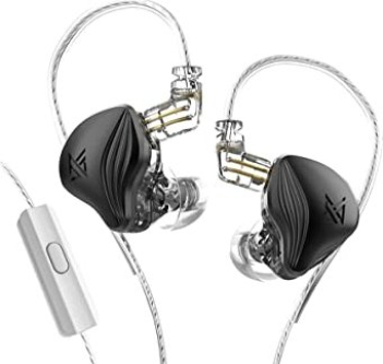 KZ ZEX z mikrofonem czarny