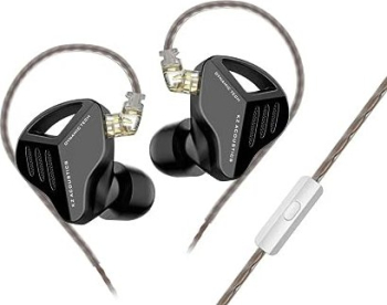 KZ ZVX z mikrofonem czarny