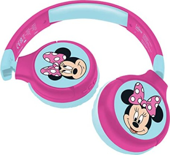 Lexibook Faltbare bezprzewodowa słuchawki Minnie mysz