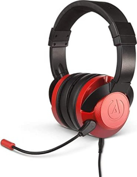 PowerA Fusion Wired Gaming Headset purpurowo-czerwony
