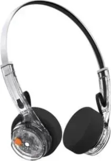 defunc Mondo Freestyle On-Ear Headphones przeźroczysty