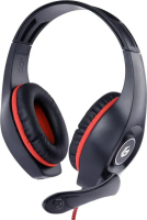 Gembird Gaming Headset with volume control czerwony