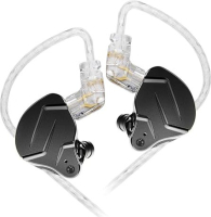 KZ ZSN Pro X bez mikrofon czarny