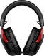 HP HyperX Cloud III Wireless czarny/czerwony