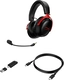 HP HyperX Cloud III Wireless czarny/czerwony