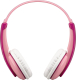 JVC Tinyphones HA-KD10W fioletowy/różowy
