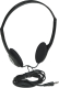 Manhattan stereo Headphones czarny