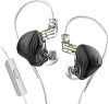 KZ ZEX z mikrofonem czarny
