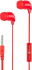 MusicSound Color douszne Jack 3.5mm czerwony