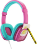Planet Buddies Colour and Swap Kids Headphones różowy